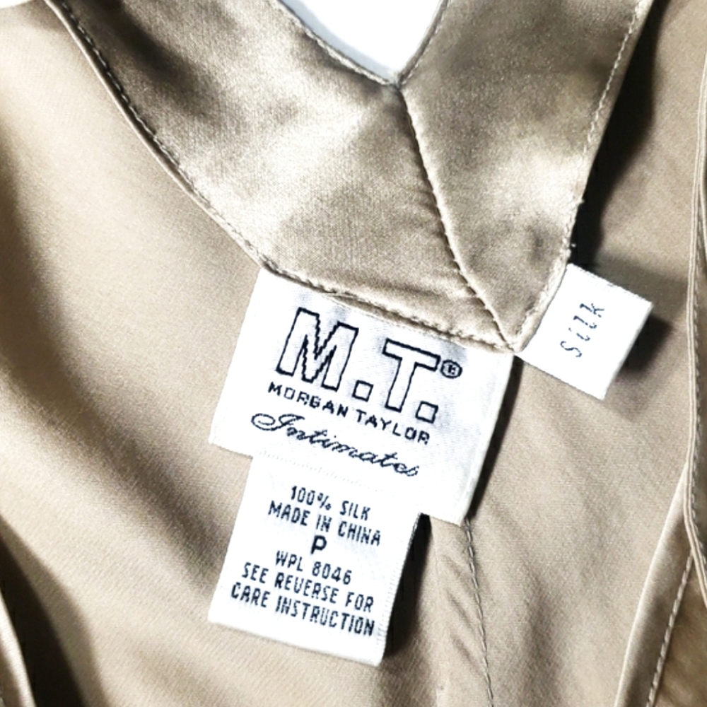 Gold Silk Slip - Picture 7 of 7